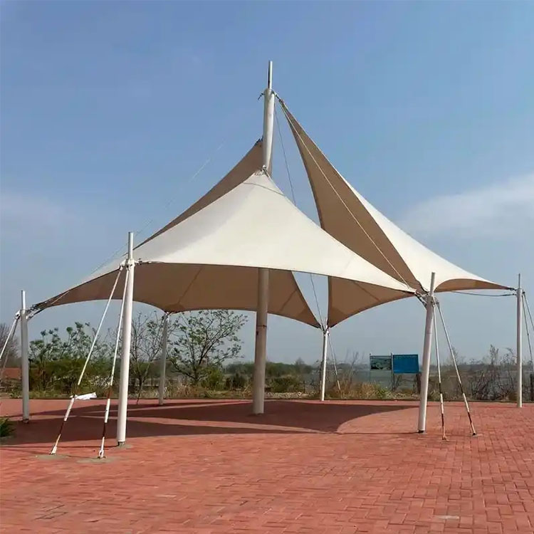 鄢陵县膜结构景观棚