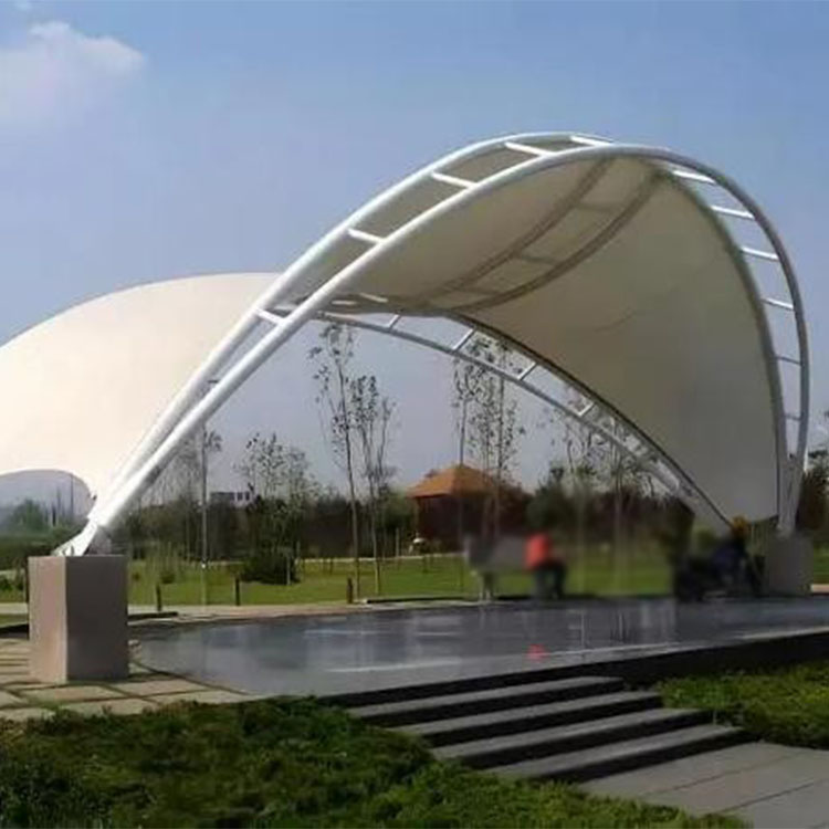 鄢陵县膜结构景观棚