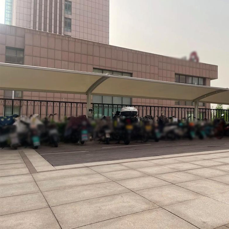 鄢陵县膜结构电动车棚